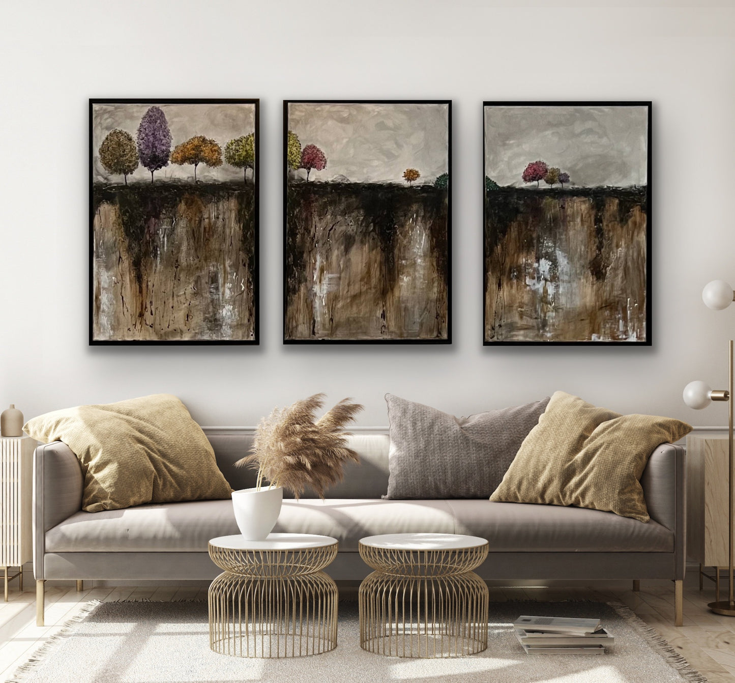 Grounded - A Tree Triptych