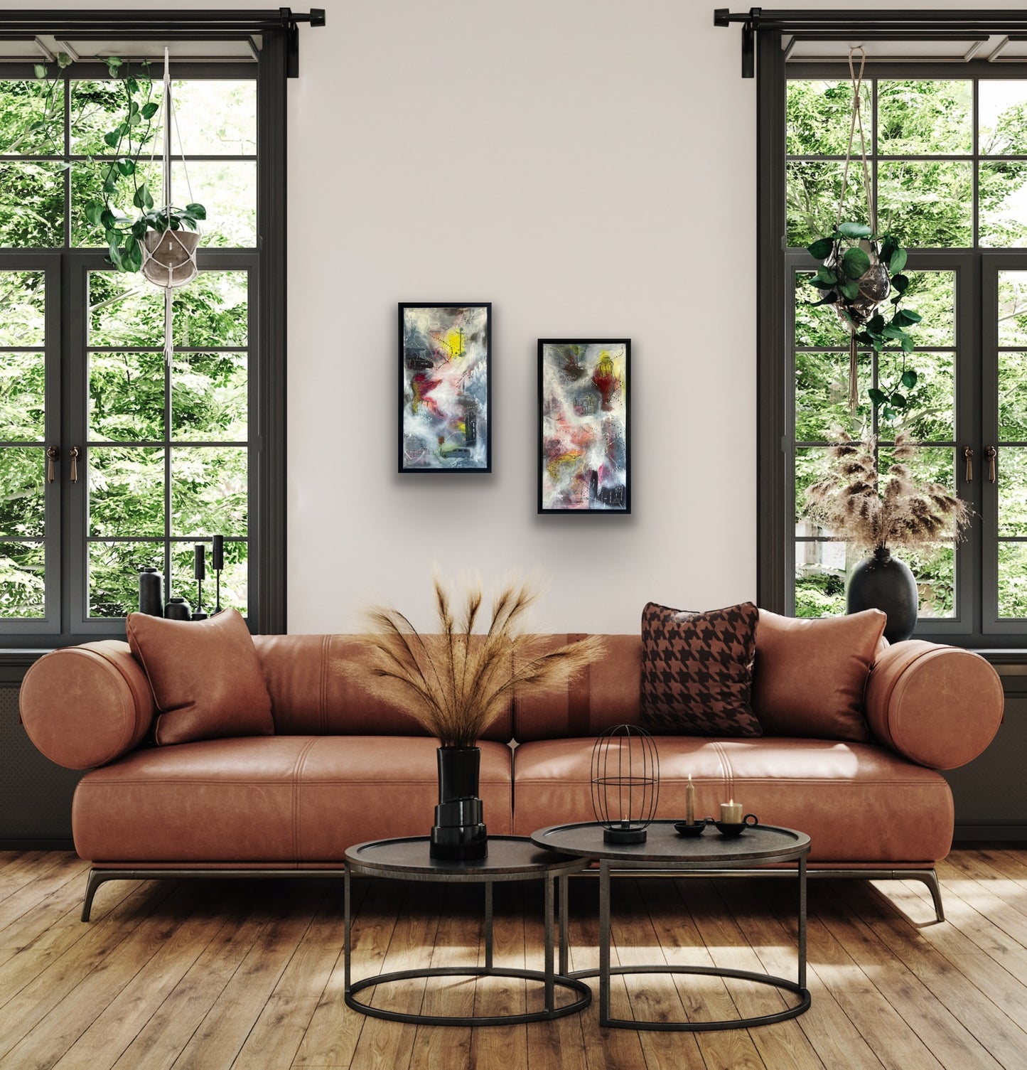 Vittles & Vice (Diptych) – Mixed-Media Chicago Collage