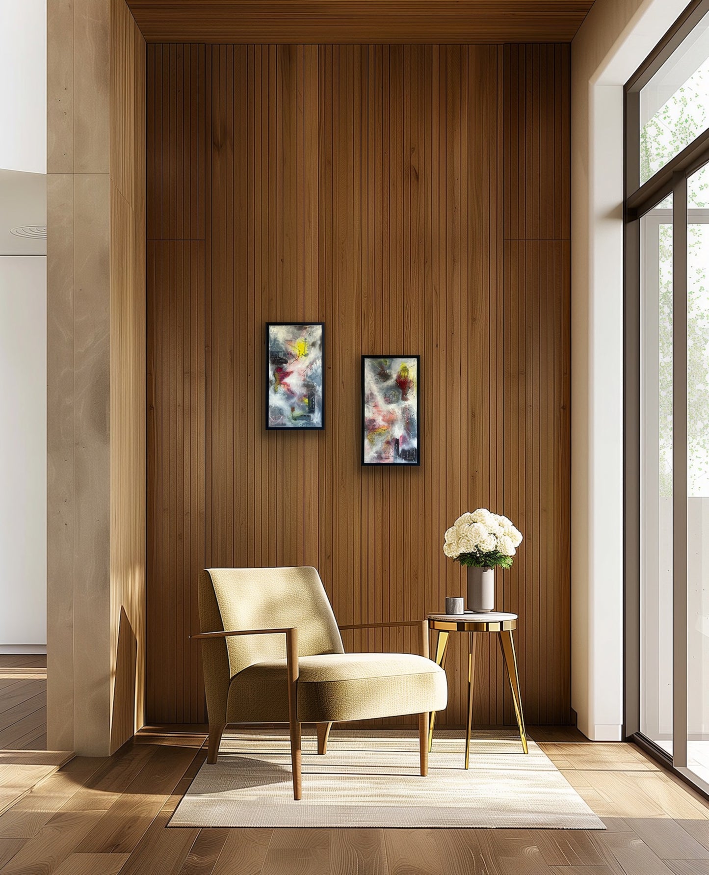 Vittles & Vice (Diptych) – Mixed-Media Chicago Collage